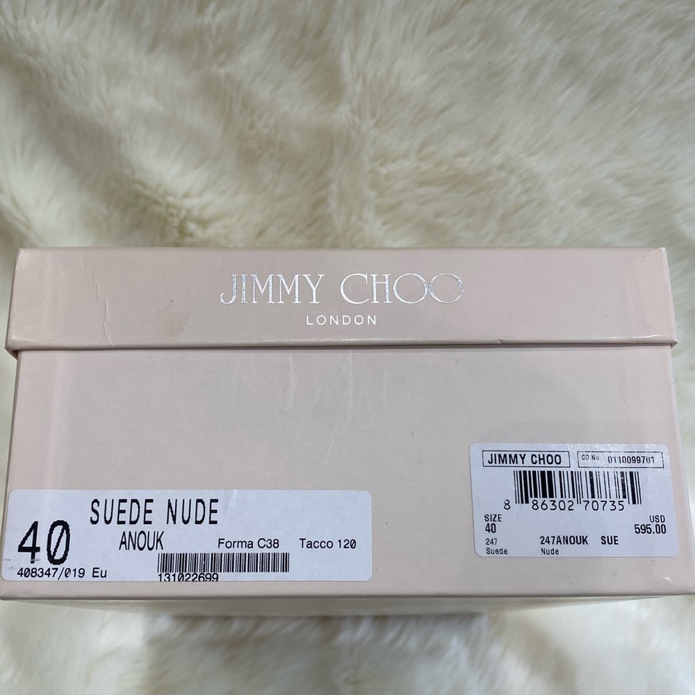 Jimmy Choo Anouk in Nude SZ 40 - Picture 8 of 8